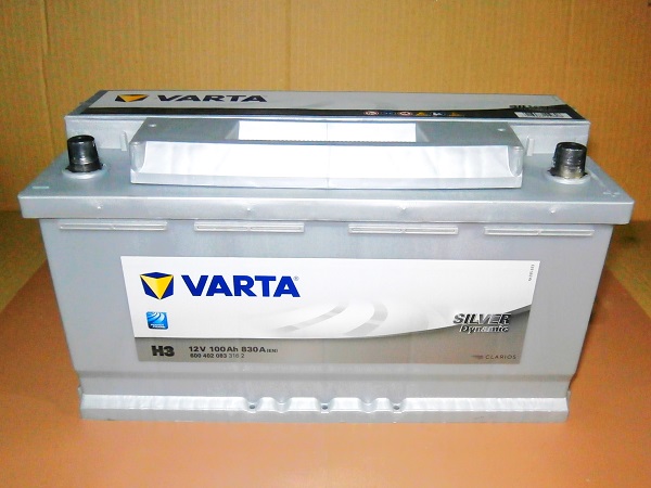 Batterie Varta H3 12V 100Ah 830A